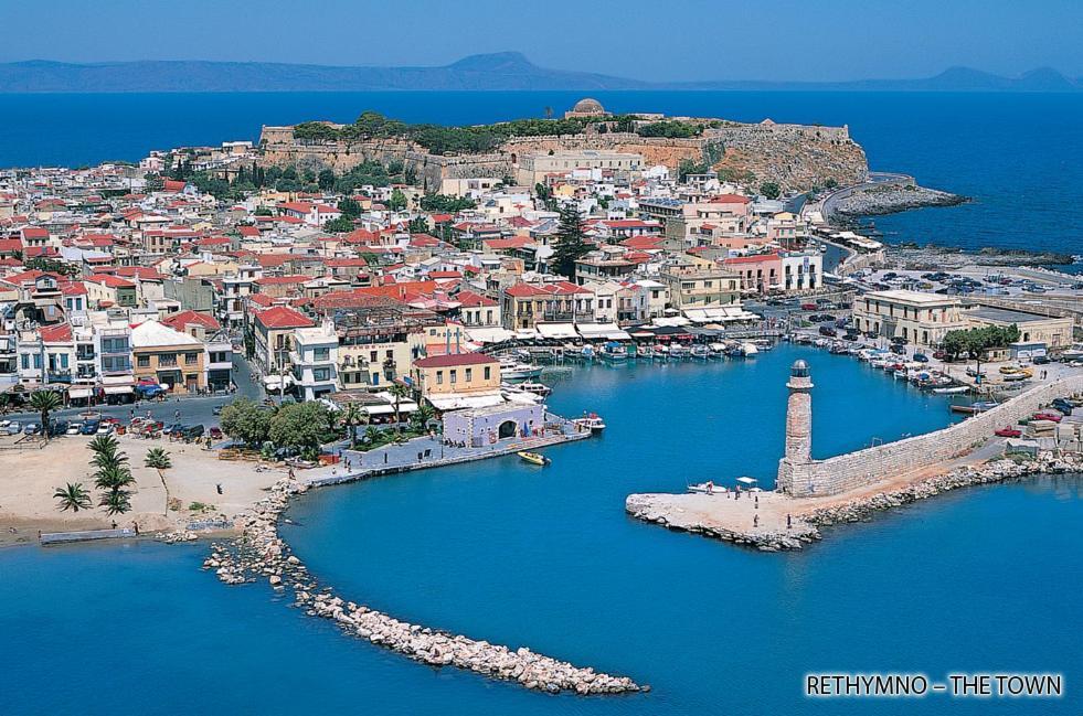 Le Chris Central Apartments Rethymno Exterior foto
